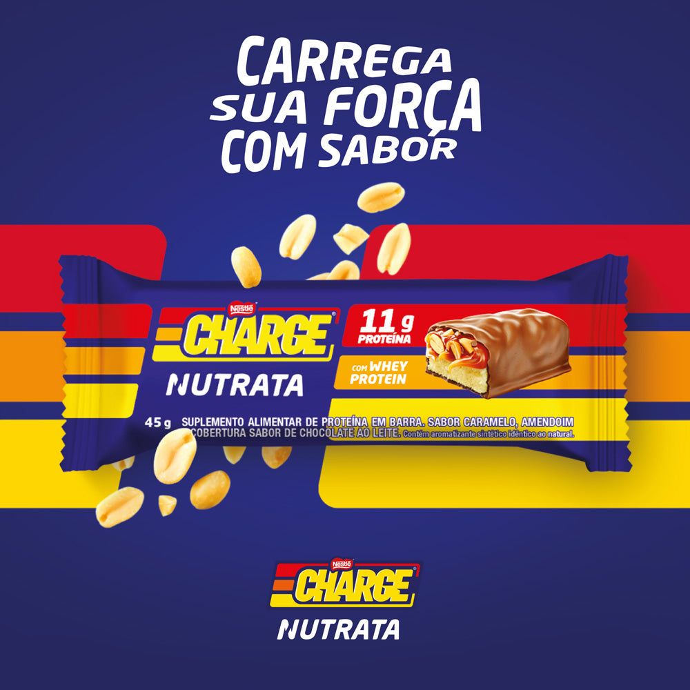 Display c/ 12 Barras Charge Nestlé 45g - Nutrata