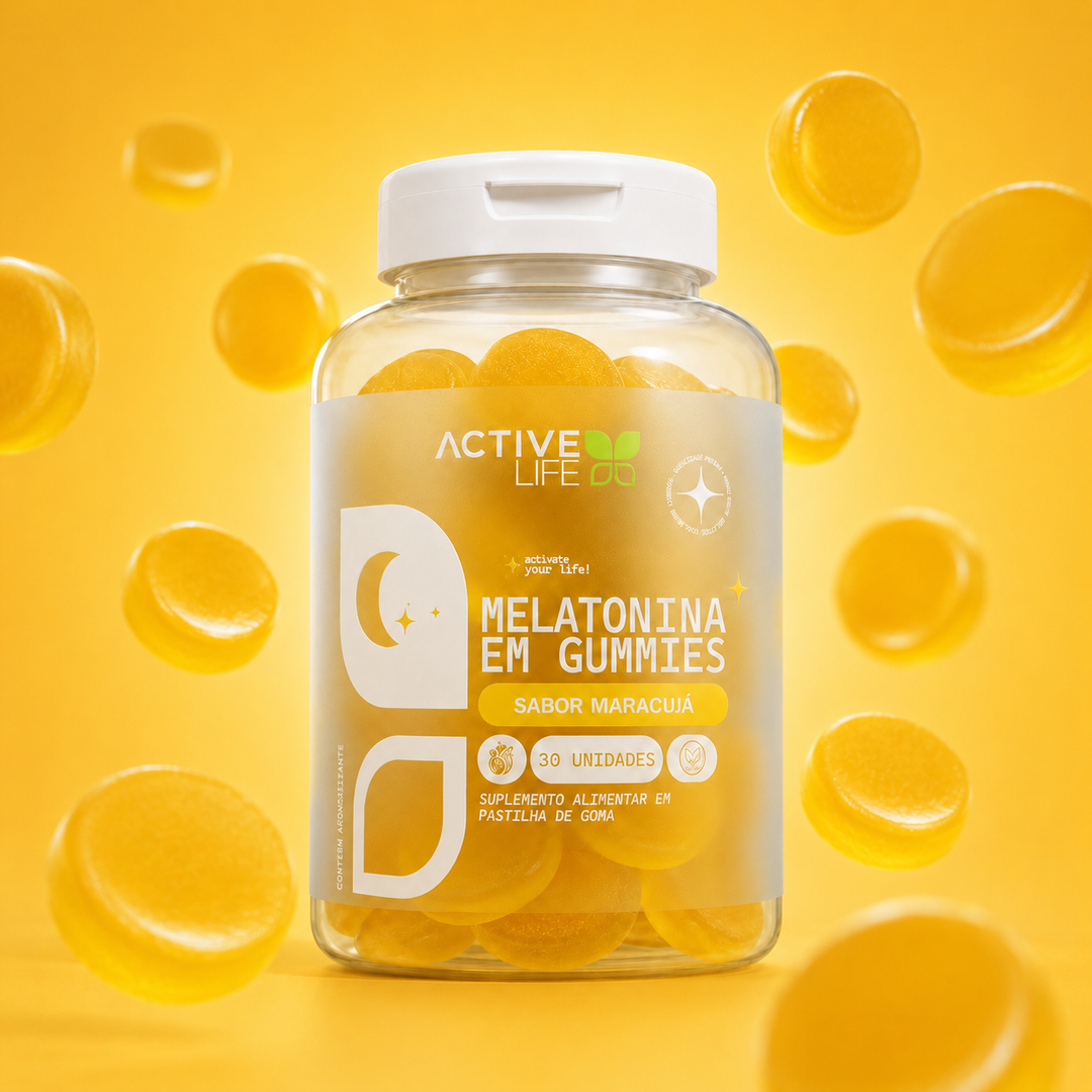 Gummy Melatonina 30 Gomas - Active Life