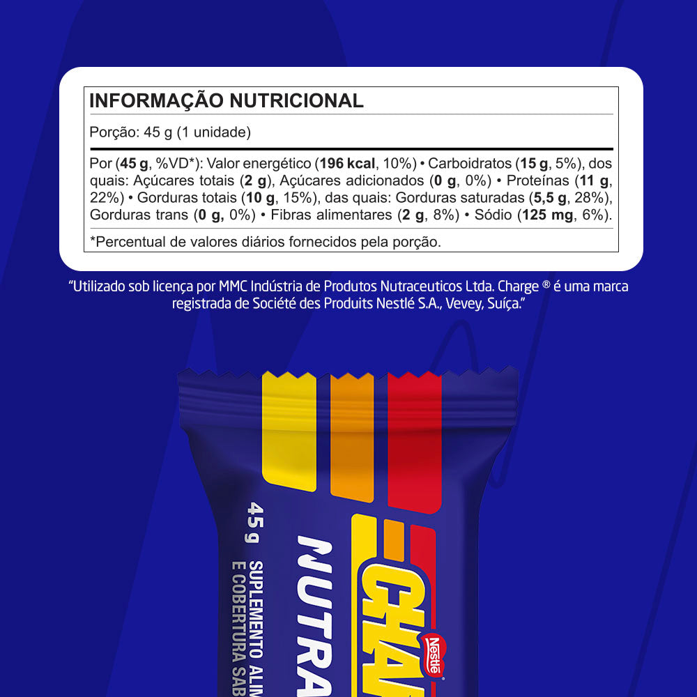 Display c/ 12 Barras Charge Nestlé 45g - Nutrata