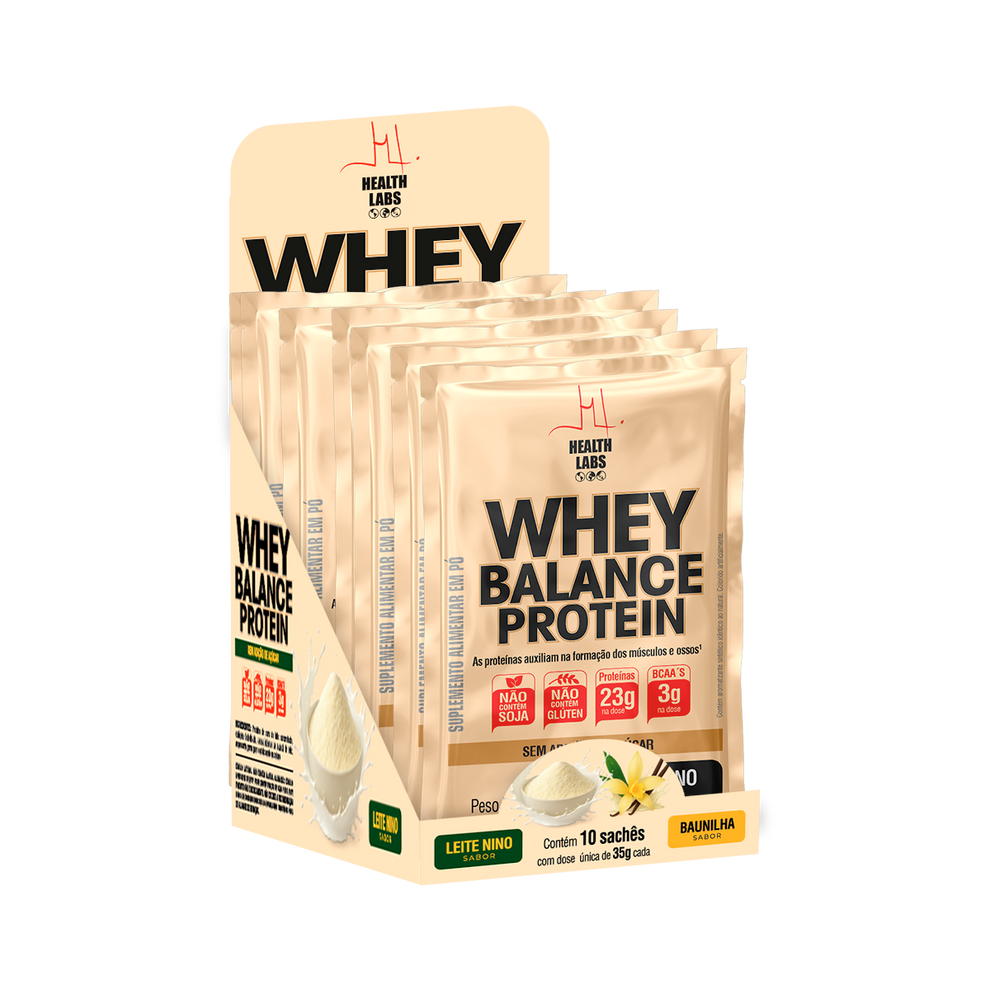 Whey Balance Sachê 35g - Health Labs