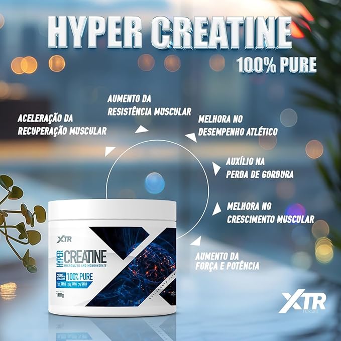 Hyper Creatine 100g 100% Pure - XTR