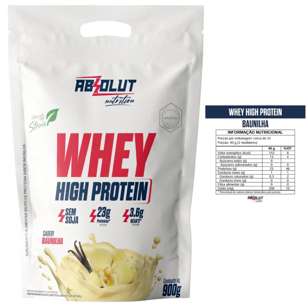 Whey High Protein 900g Refil - Absolut Nutrition