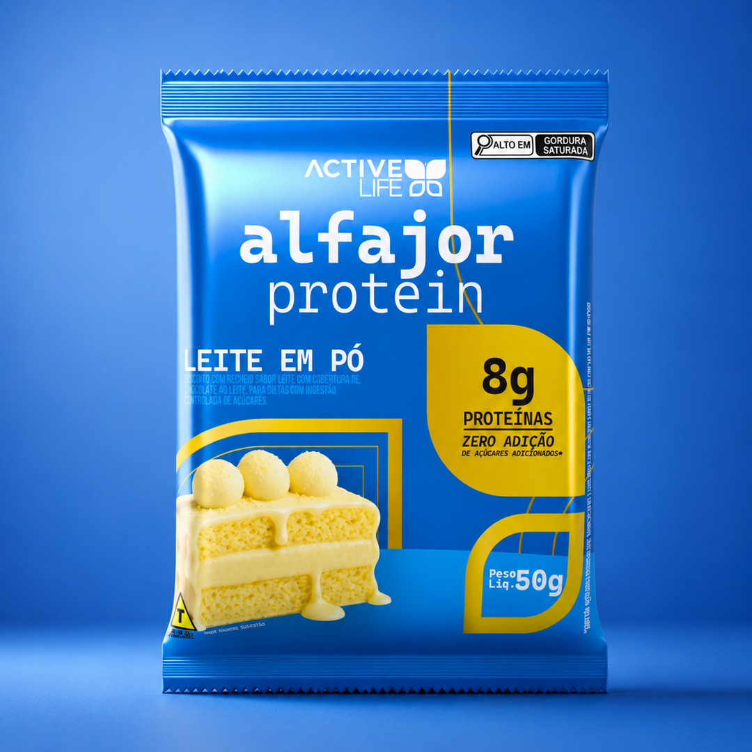 Alfajor Proteico 50g - Active Life