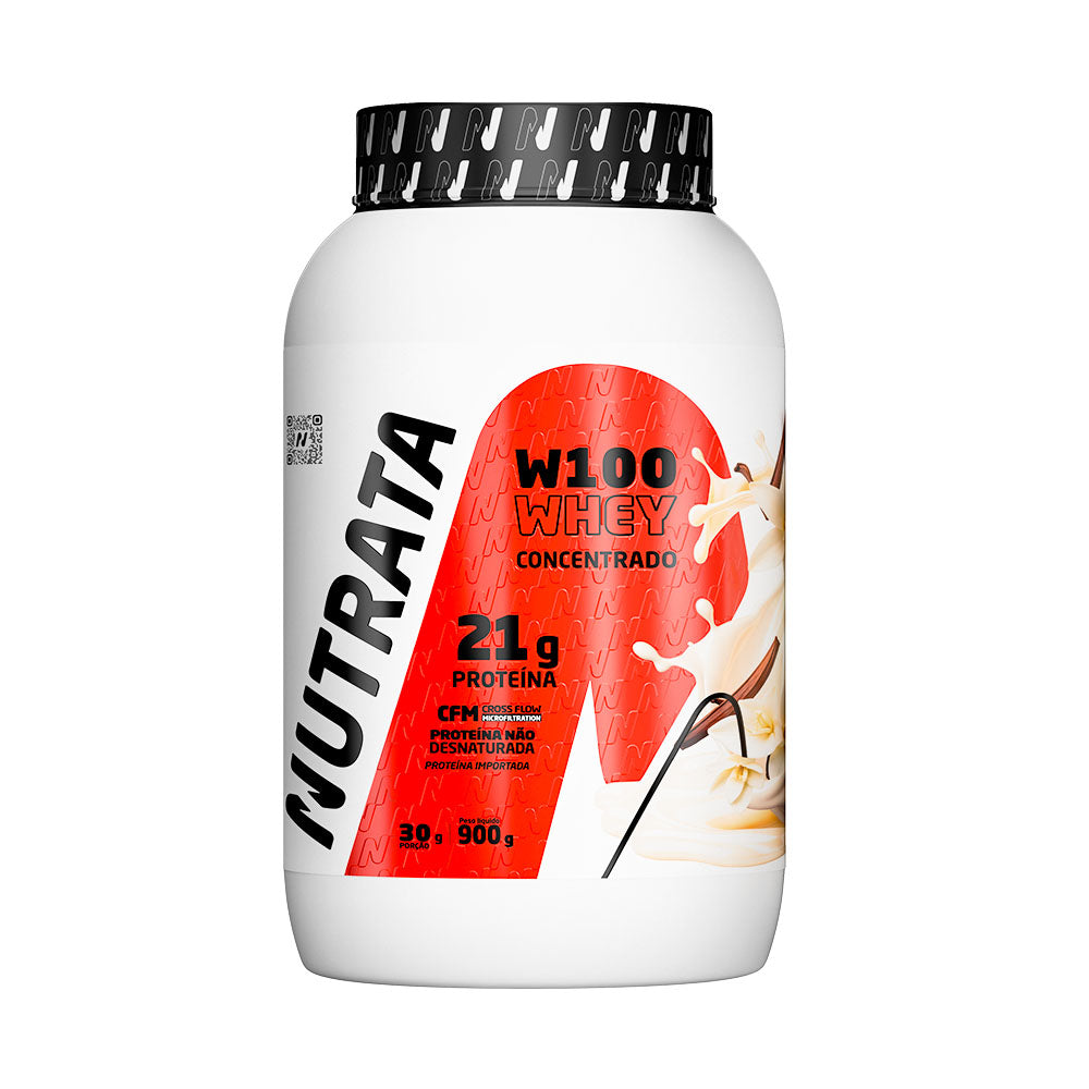W100 Whey 900g - Nutrata