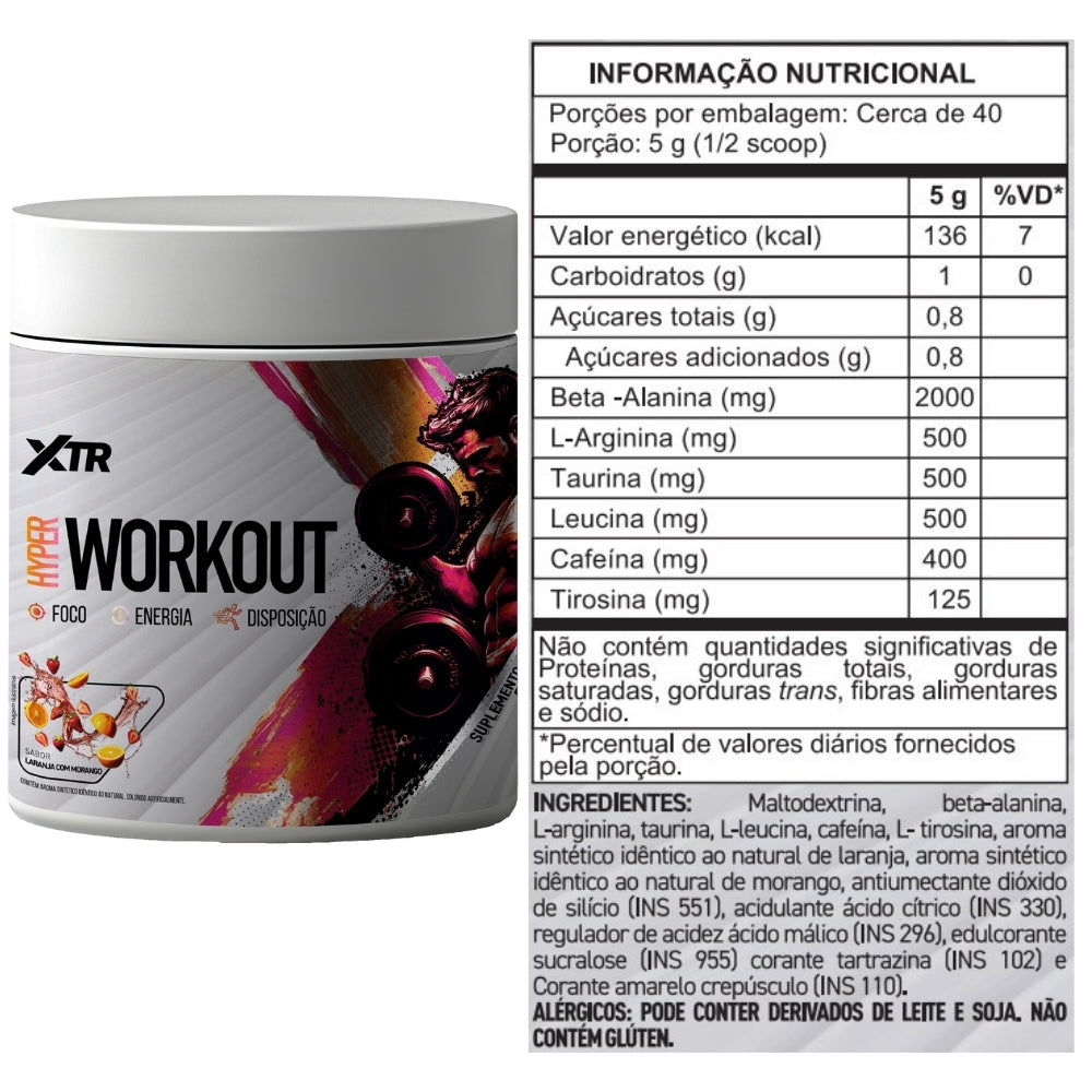 Hyper Workout 200g - XTR