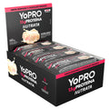 Display C/ 12 Barras YoPro Morango com Chocolate Branco 55g - Nutrata