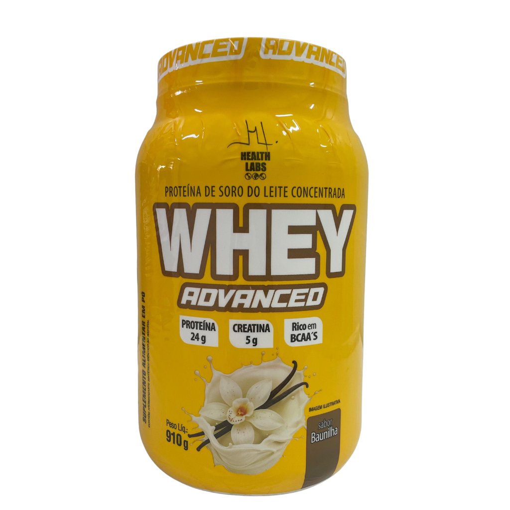 Whey Protein Advanced 24g Proteina 910g - Health Labs