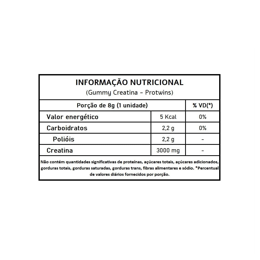 Creatina Gummy Premium 240g - Protwins