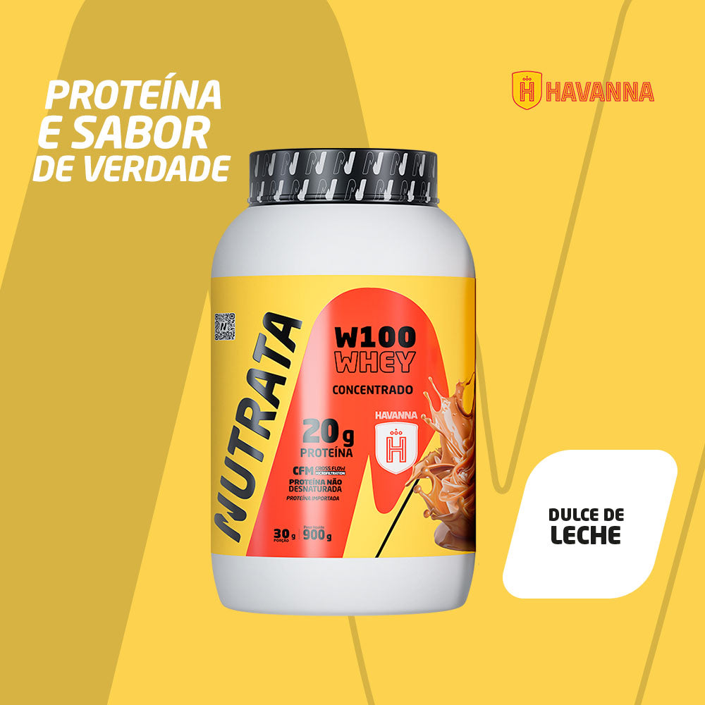 W100 Doce de Leite Havanna 900g - Nutrata