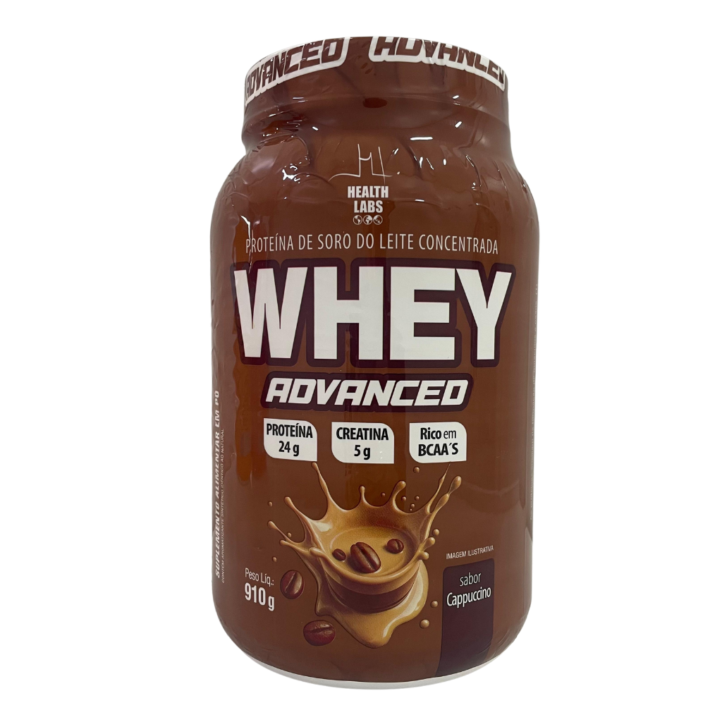 Whey Protein Advanced 24g Proteina 910g - Health Labs