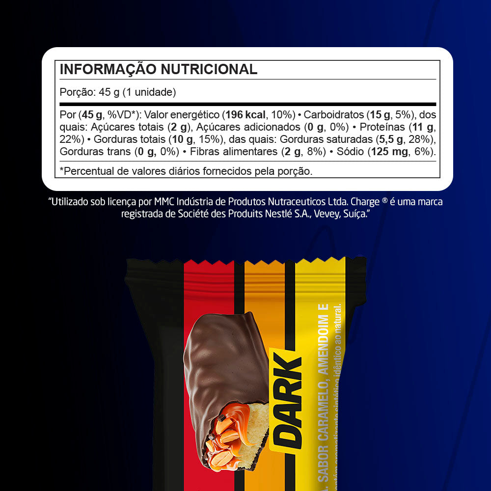 Display c/ 12 Barras Charge Dark Nestlé 45g - Nutrata