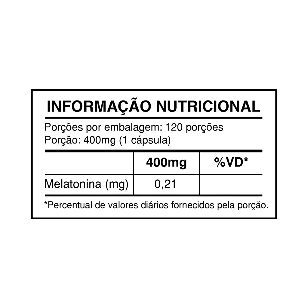 Melatonina 120 Caps - Health Labs