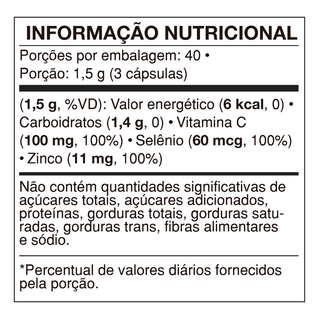 Amora C/ Vit. e Min. 500mg 120 Caps - Videira 7