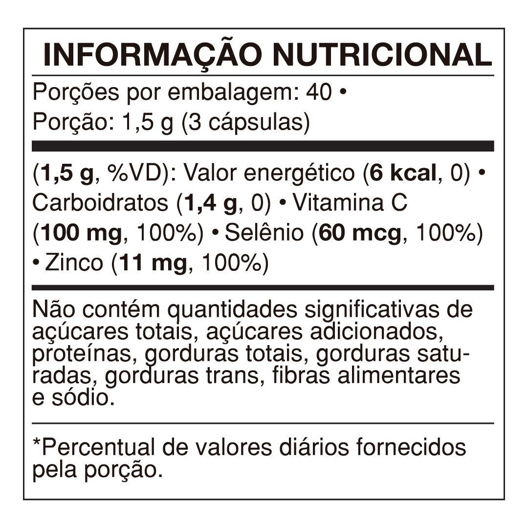 Amora C/ Vit. e Min. 500mg 120 Caps - Videira 7